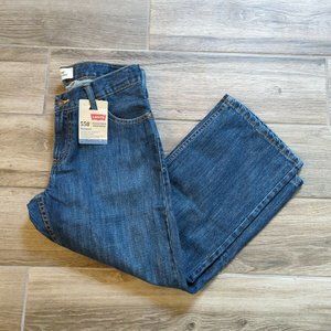 Levi's 550 Relaxed Straight Leg Boys Jeans Size 8 Husky - 28x23